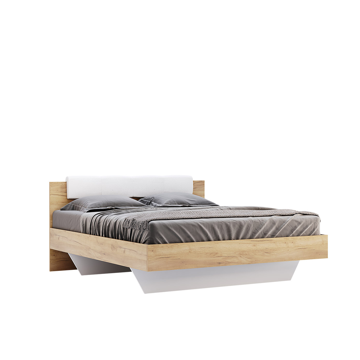 Двоспальне ліжко Asti 180x200 см без каркасу MiroMark