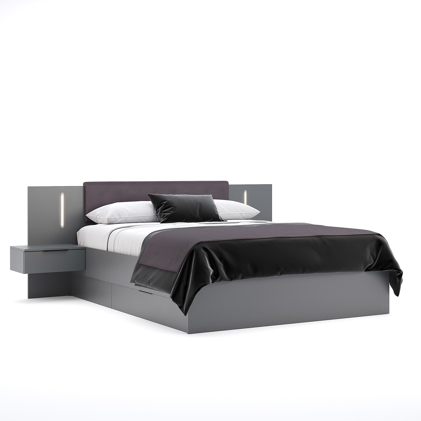 Двоспальне ліжко Doni 160x200 см MiroMark