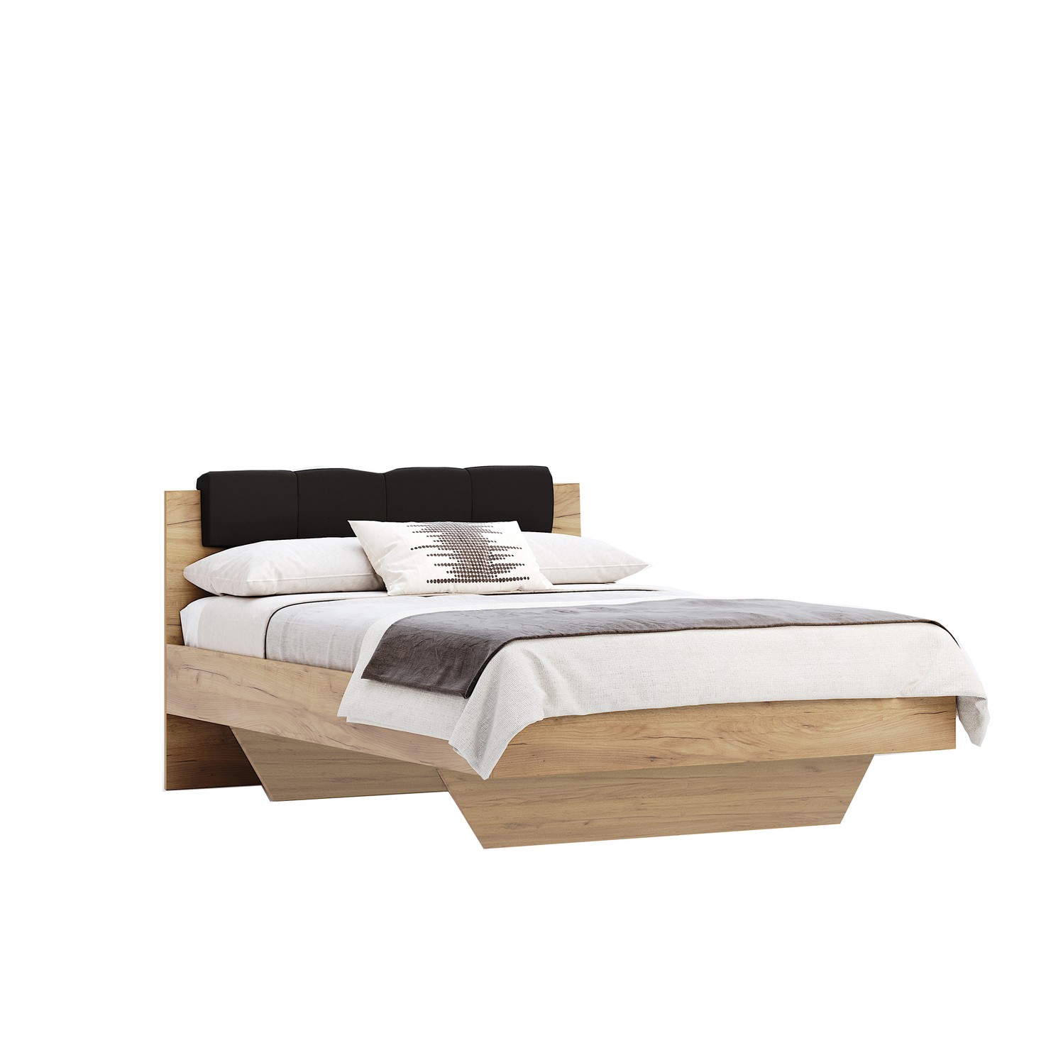 Двоспальне ліжко Luna 140x200 см без каркасу MiroMark