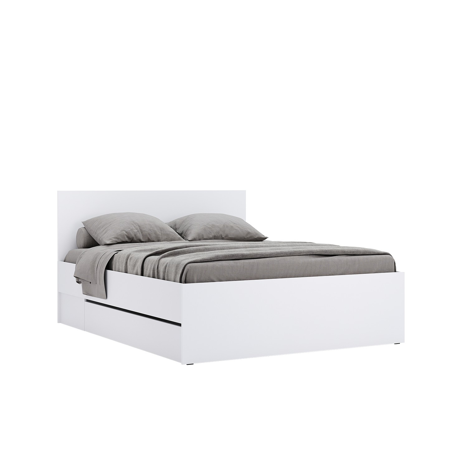 Двоспальне ліжко Тіbо з шухлядами без каркасу 160x200 см MiroMark